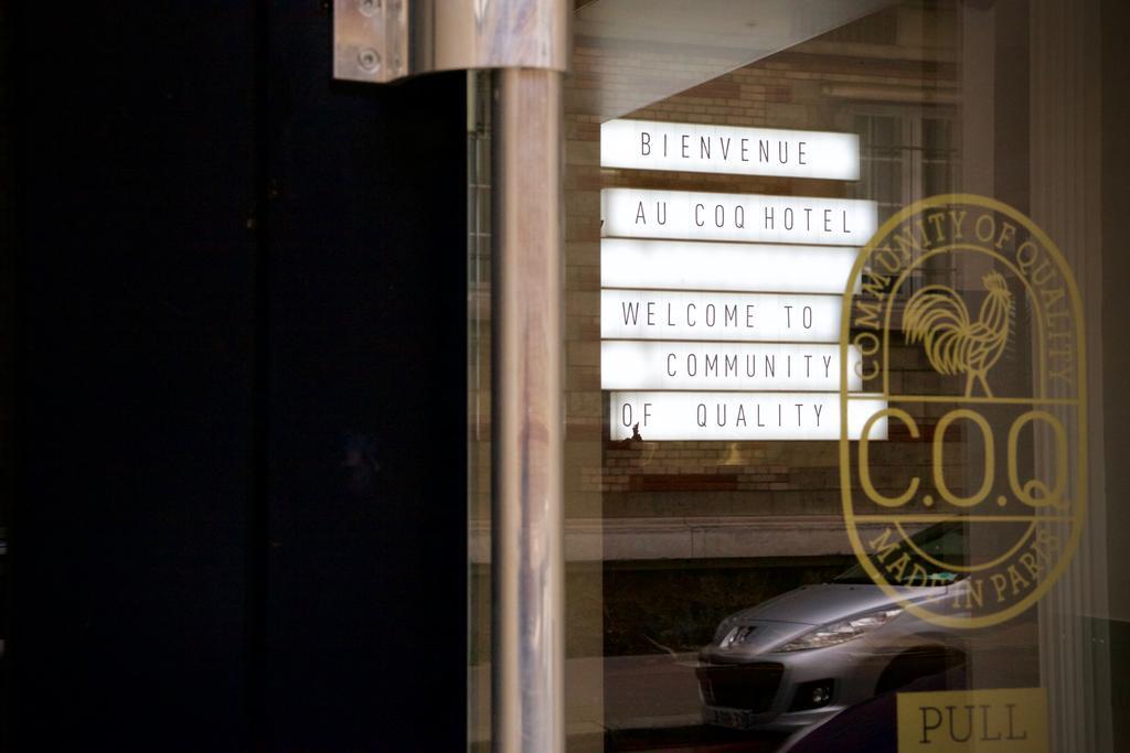 Coq Hotel Paris Bagian luar foto